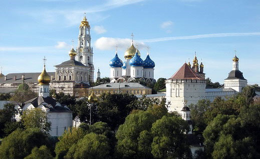 Сергиев Посад был назван в честь Преподобного Сергия, основавшего крупнейший в России монастырь