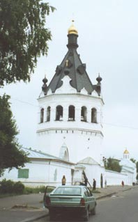 Кострома   колокольня  Богоявленского монастыря