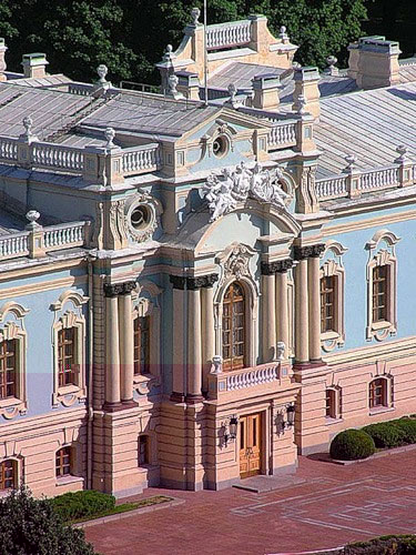 Мариинский дворец – церемониальная резиденция Президента Украины