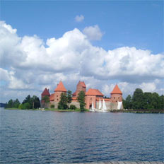 Тракайский замок (Трокай, Литва)