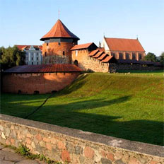 Каунасский замок находится в Каунасе, Литва