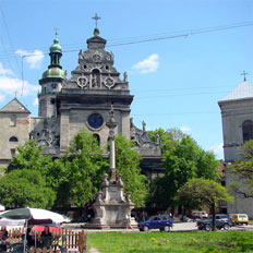Бернардинский костёл и монастырь (Львов, Украина)
