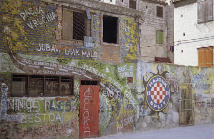 Графити в Хорватии есть