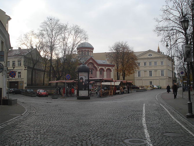 Улица Пилес - самая древняя и нарядная улица Старого города Вильнюса