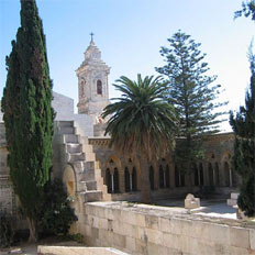 В Гефсиманском саду до настоящего времени сохранилось несколько древних олив, посаженных в I веке нашей эры
