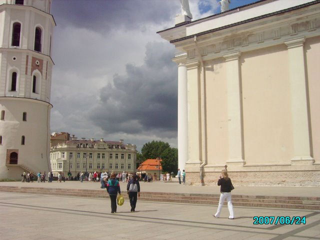 В 1902—1903 годах на части Кафедральной площади был устроен сквер овальной формы, а площадь была обсажена деревьями