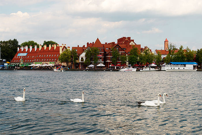 В центральной части Мазурии - самое большое количество озер в Польше: больше 15% территории находится под водой